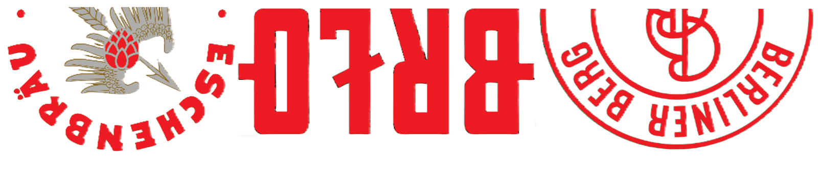 vier lokale Biere in der Mirabelle